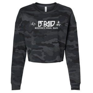 B.F. Raid Old School 83 Cropped Pullover Crew