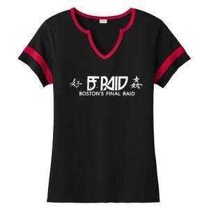 B.F. Raid Old School 83 Ladies Halftime Notch Neck Tee