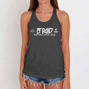 B.F. Raid Old School 83 Women's Knotted Racerback Tank