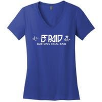 B.F. Raid Old School 83 Women's V-Neck T-Shirt