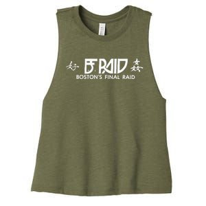 B.F. Raid Old School 83 Women's Racerback Cropped Tank