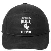 Bull Riding Outfit Bull Riding Future Bull Rider 7-Panel Snapback Hat