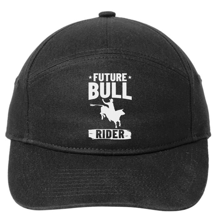 Bull Riding Outfit Bull Riding Future Bull Rider 7-Panel Snapback Hat