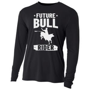 Bull Riding Outfit Bull Riding Future Bull Rider Cooling Performance Long Sleeve Crew