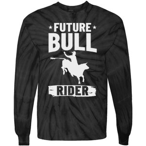 Bull Riding Outfit Bull Riding Future Bull Rider Tie-Dye Long Sleeve Shirt