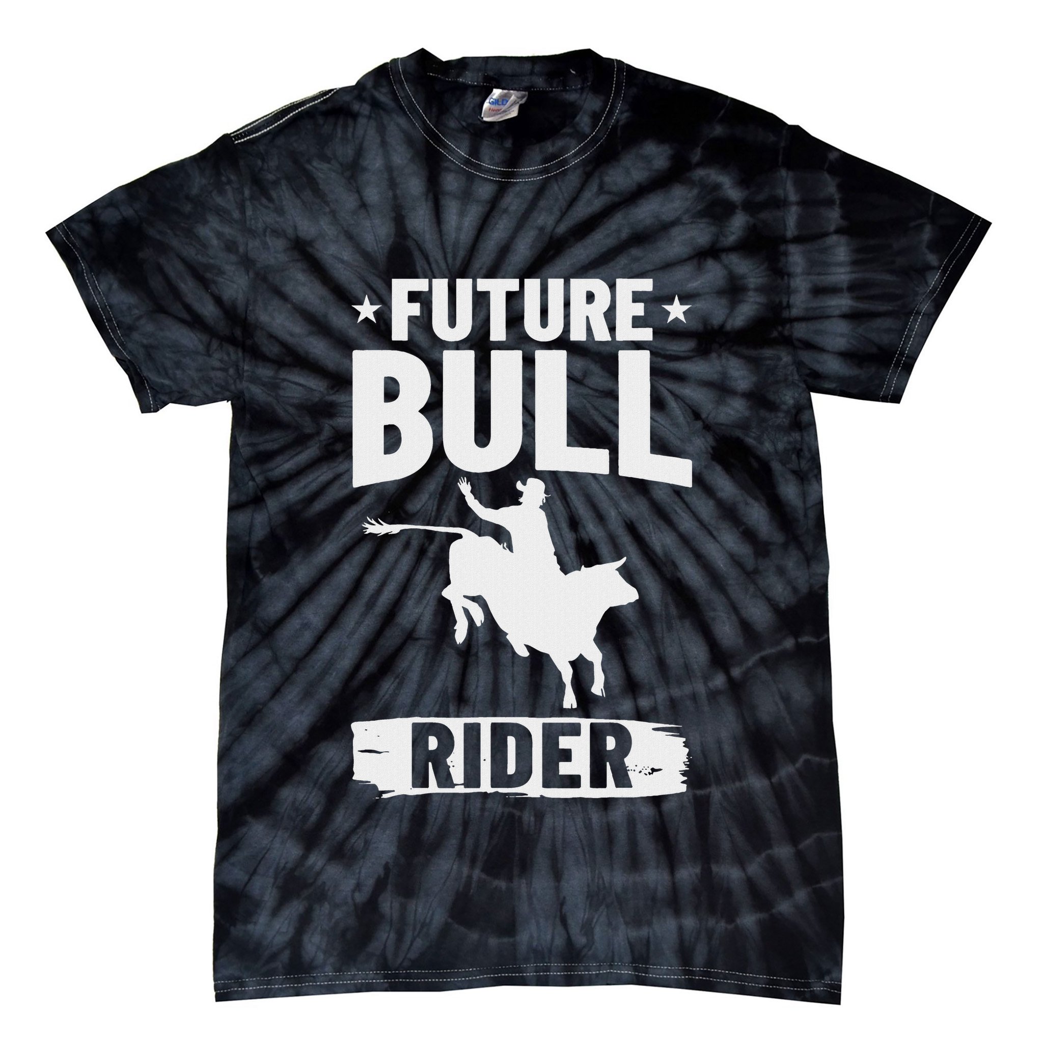 Bull Riding Outfit Bull Riding Future Bull Rider Tie-Dye T-Shirt