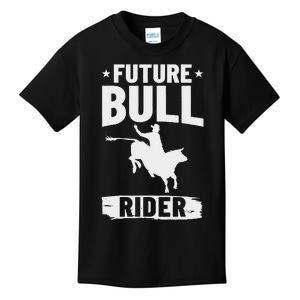 Bull Riding Outfit Bull Riding Future Bull Rider Kids T-Shirt