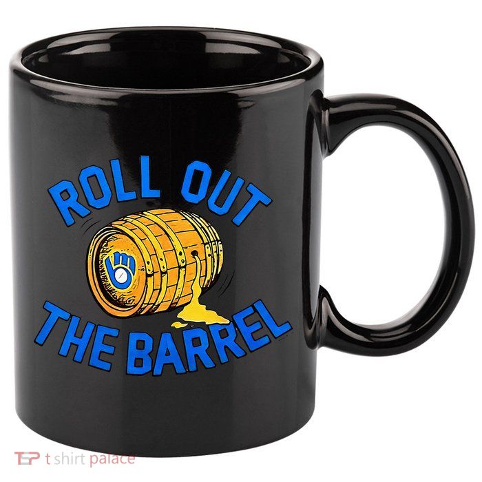 Brewers Roll Out The Barrel 11oz C Handle Ceramic Mug