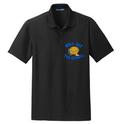 Brewers Roll Out The Barrel Dry Zone Grid Polo