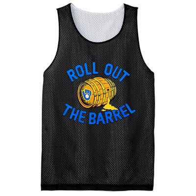 Brewers Roll Out The Barrel Mesh Reversible Basketball Jersey Tank