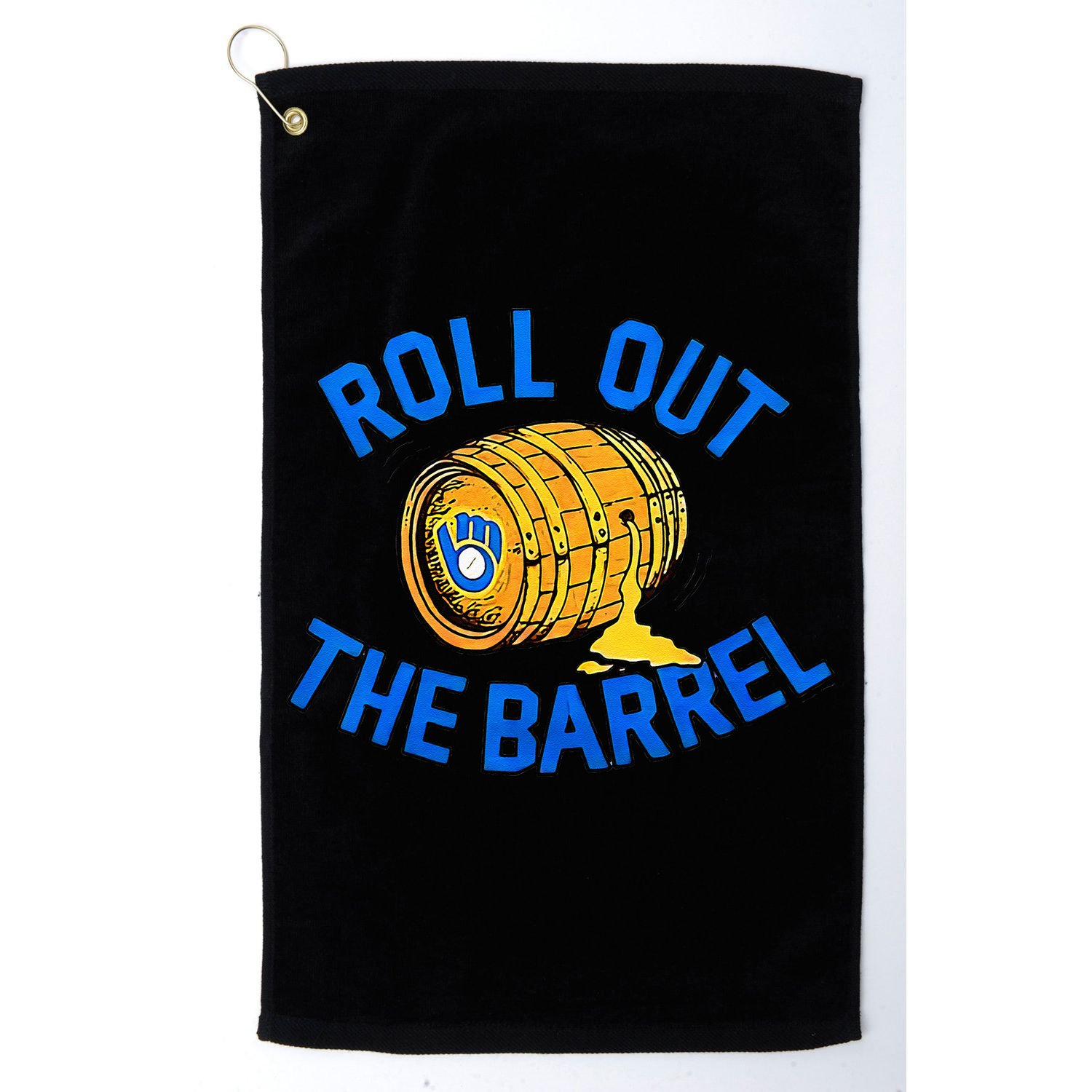 Brewers Roll Out The Barrel Golf Towel