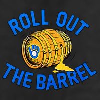 Brewers Roll Out The Barrel Golf Towel