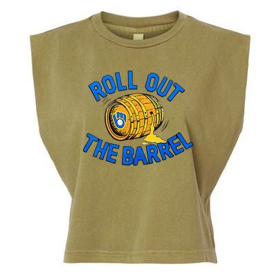 Brewers Roll Out The Barrel Garment-Dyed Women's Muscle Tee