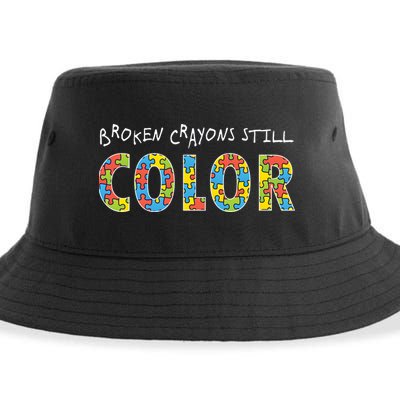 Broken Crayons Still Color Sustainable Bucket Hat