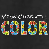 Broken Crayons Still Color Golf Towel