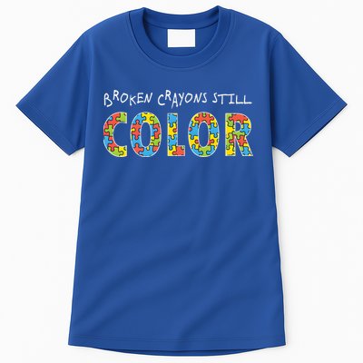 Broken Crayons Still Color Tall T-Shirt