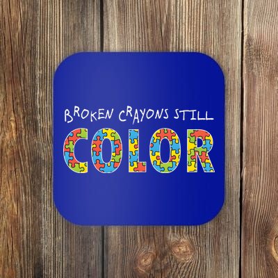 Broken Crayons Still Color Coaster