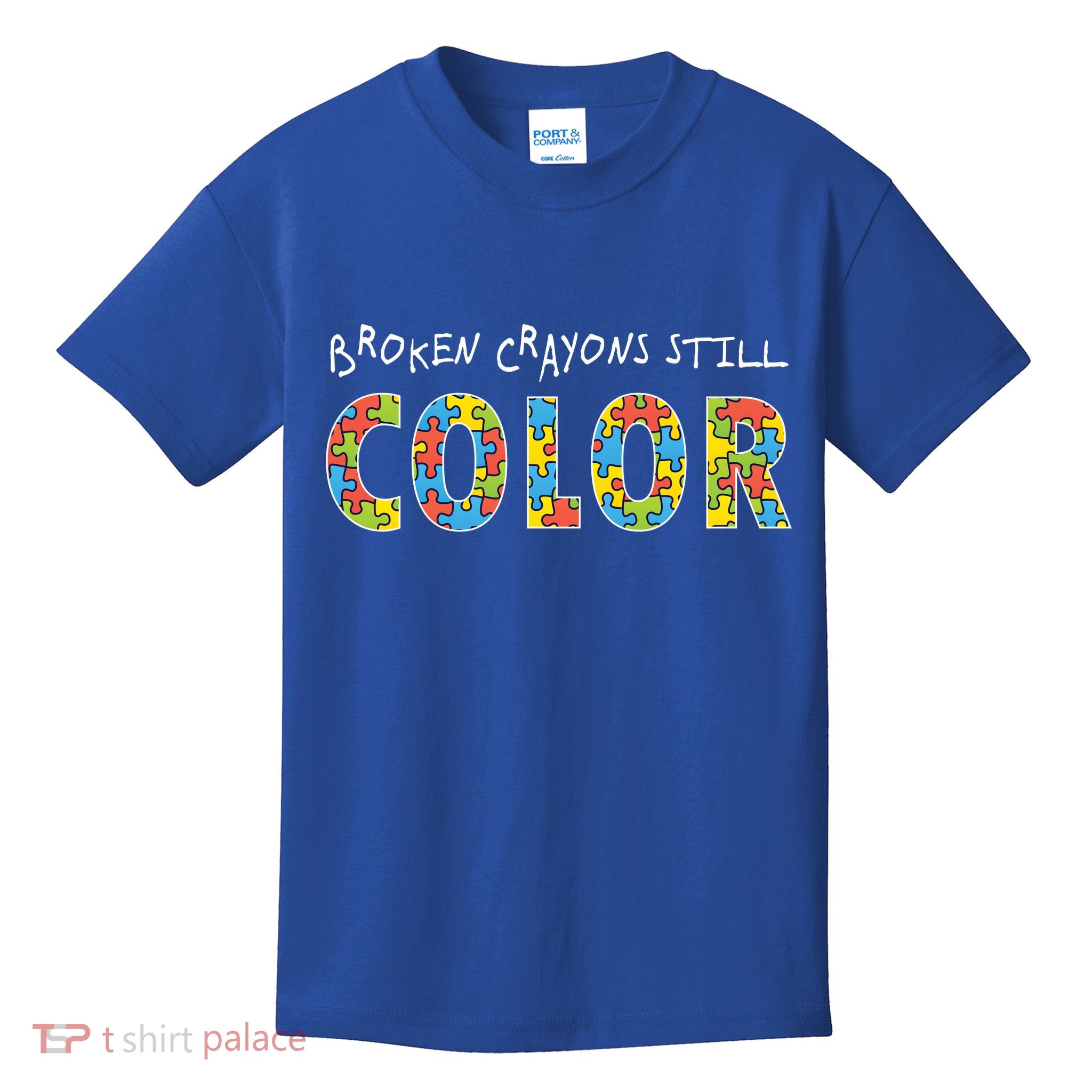 Broken Crayons Still Color Kids T-Shirt