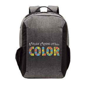 Broken Crayons Still Color Vector Backpack