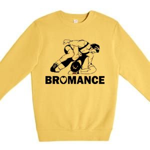 Bromance Wrestling Premium Crewneck Sweatshirt