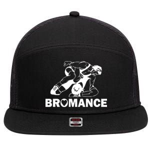 Bromance Wrestling 7 Panel Mesh Trucker Snapback Hat