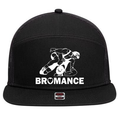 Bromance Wrestling 7 Panel Mesh Trucker Snapback Hat