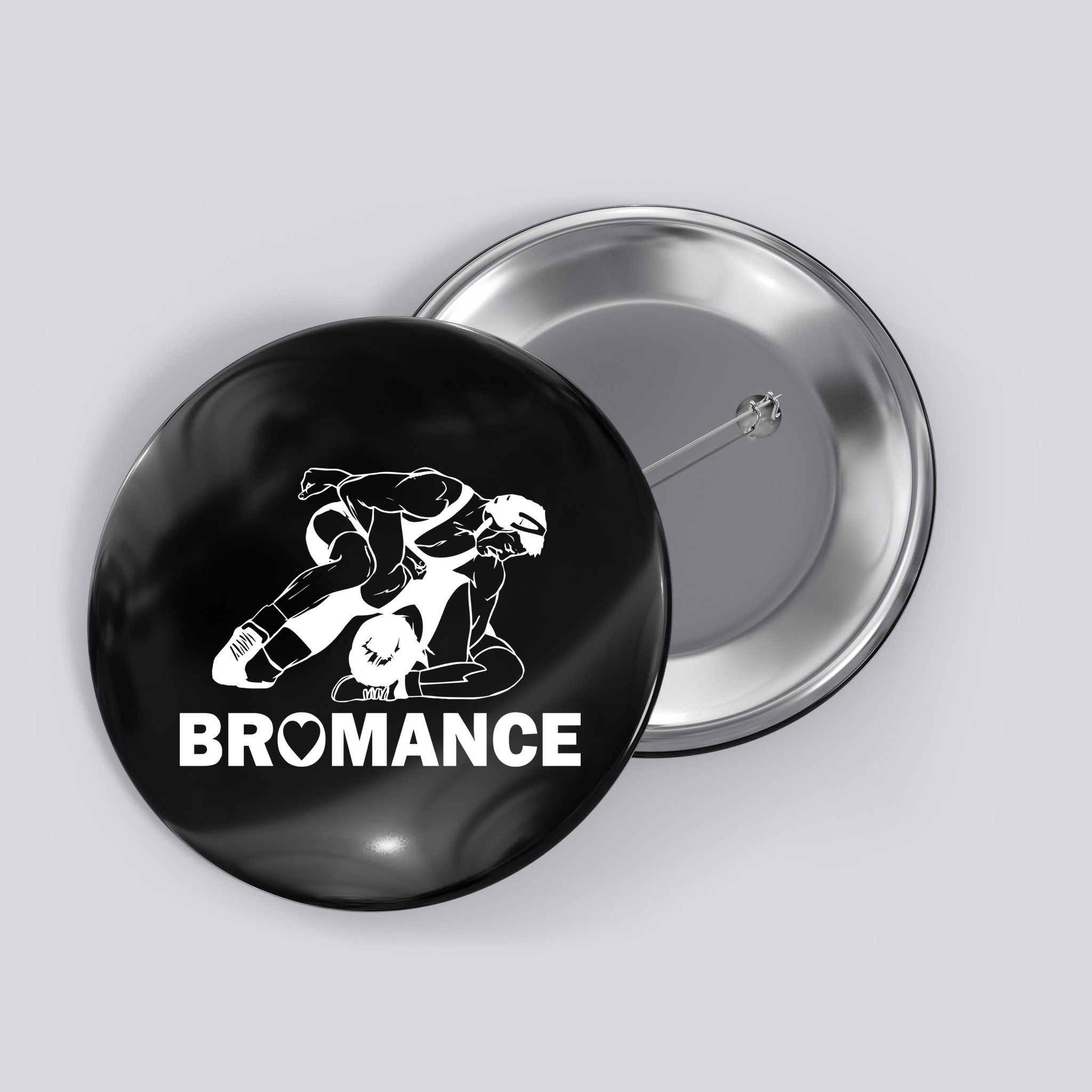 Bromance Wrestling Button