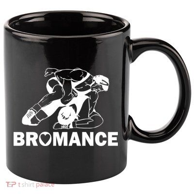 Bromance Wrestling 11oz C Handle Ceramic Mug