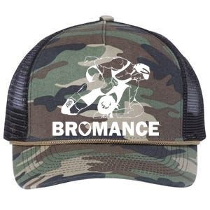 Bromance Wrestling Retro Rope Trucker Hat Cap