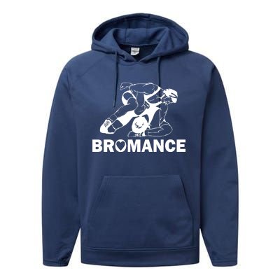 Bromance Wrestling Performance Fleece Hoodie