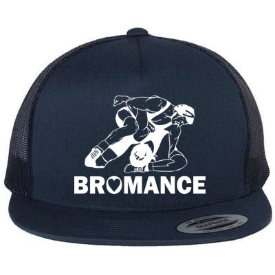 Bromance Wrestling Flat Bill Trucker Hat