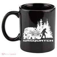Bronco Sasquatch Truck 11oz C Handle Ceramic Mug