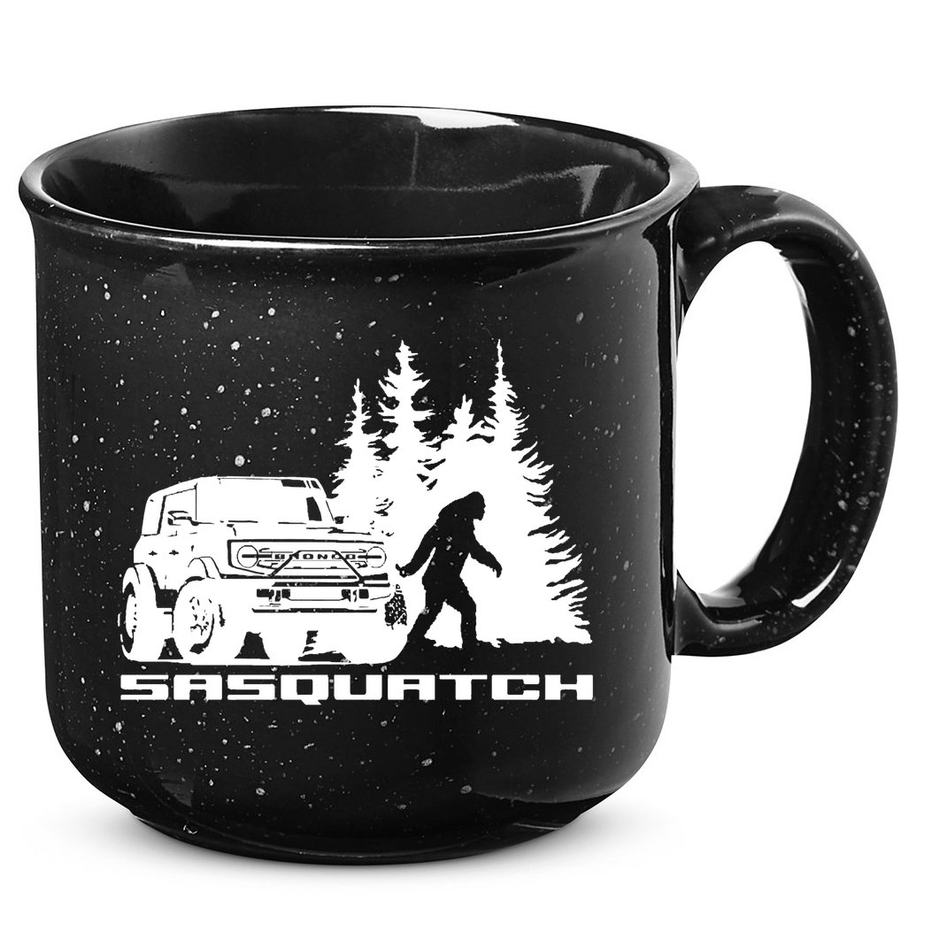 Bronco Sasquatch Truck 15oz Campfire Ceramic Mug