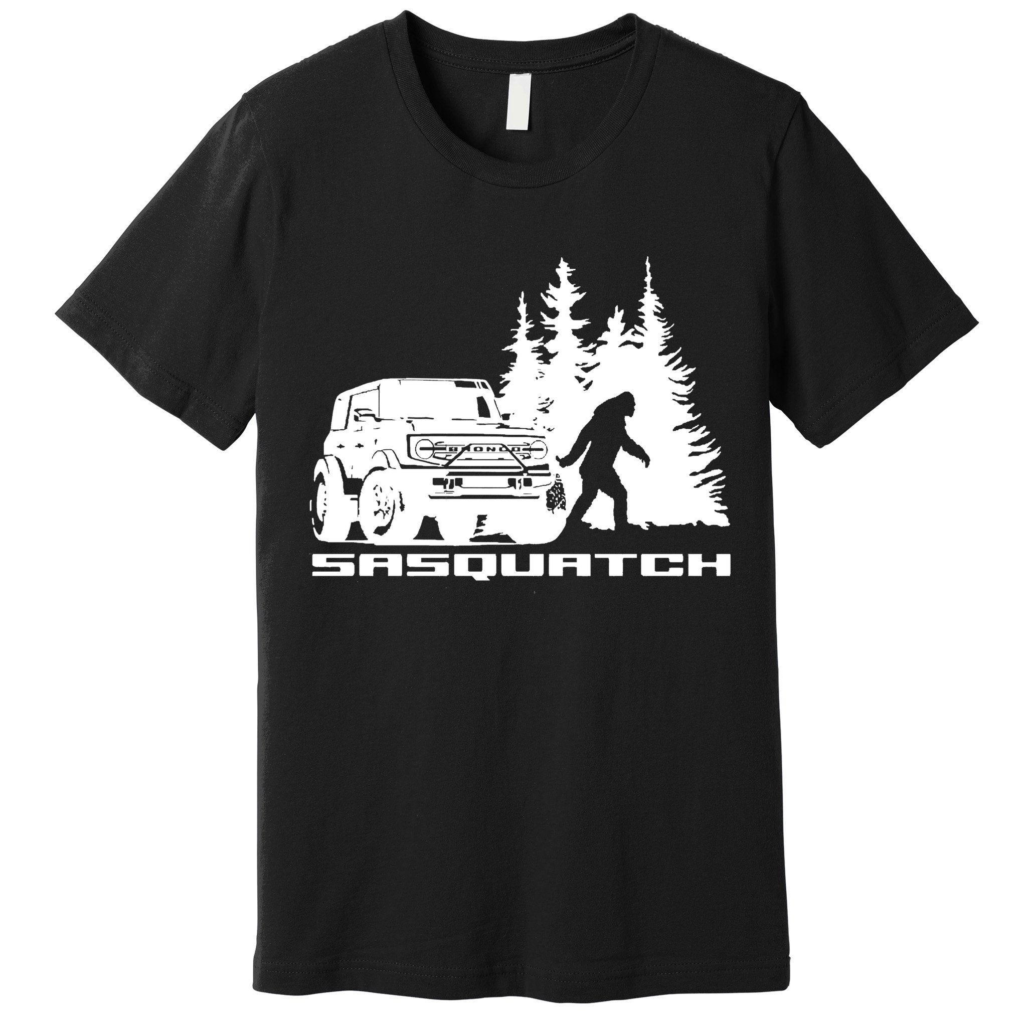 Bronco Sasquatch Truck Premium T-Shirt