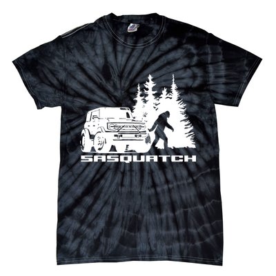 Bronco Sasquatch Truck Tie-Dye T-Shirt