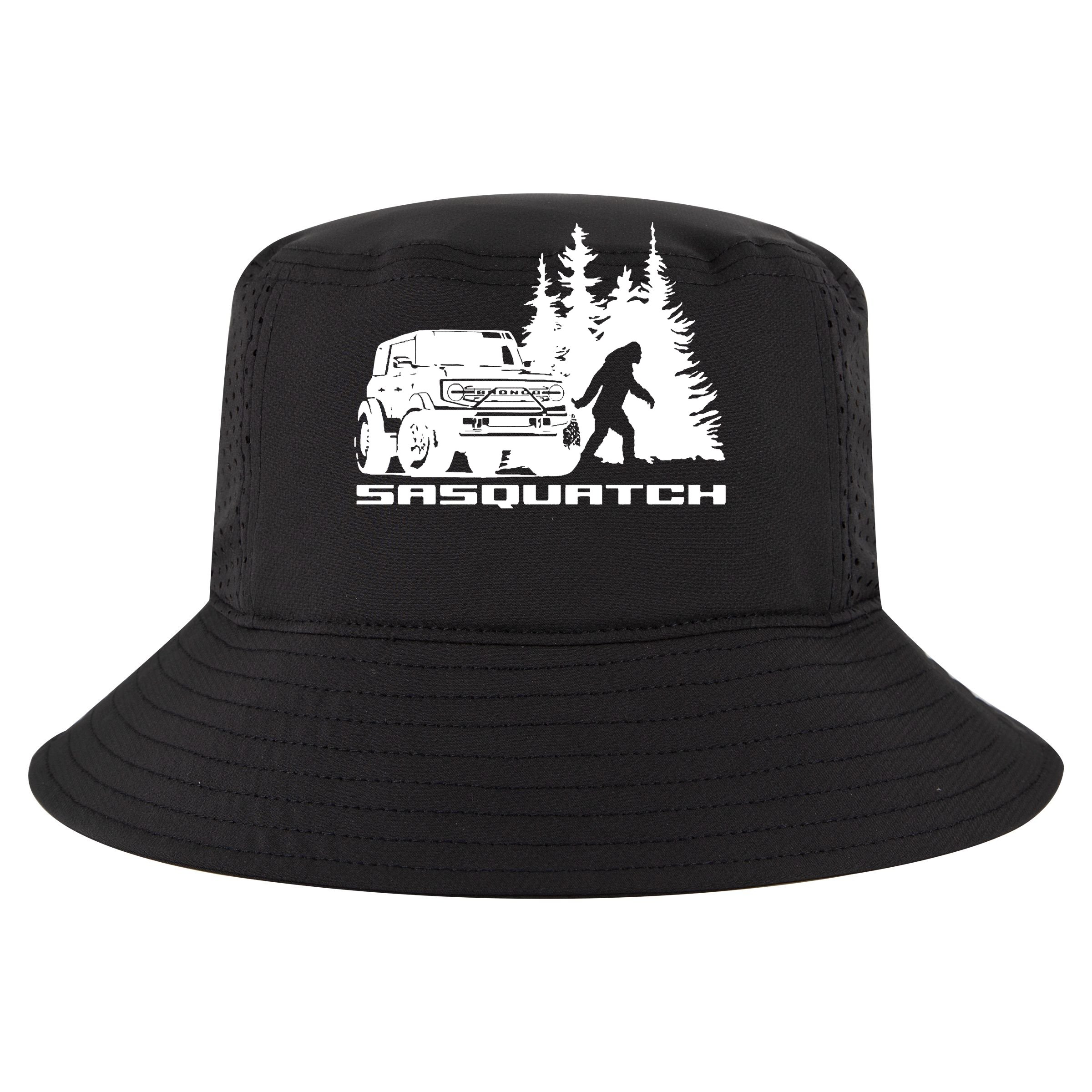 Bronco Sasquatch Truck Cropped Pullover Crew