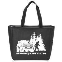 Bronco Sasquatch Truck Zip Tote Bag
