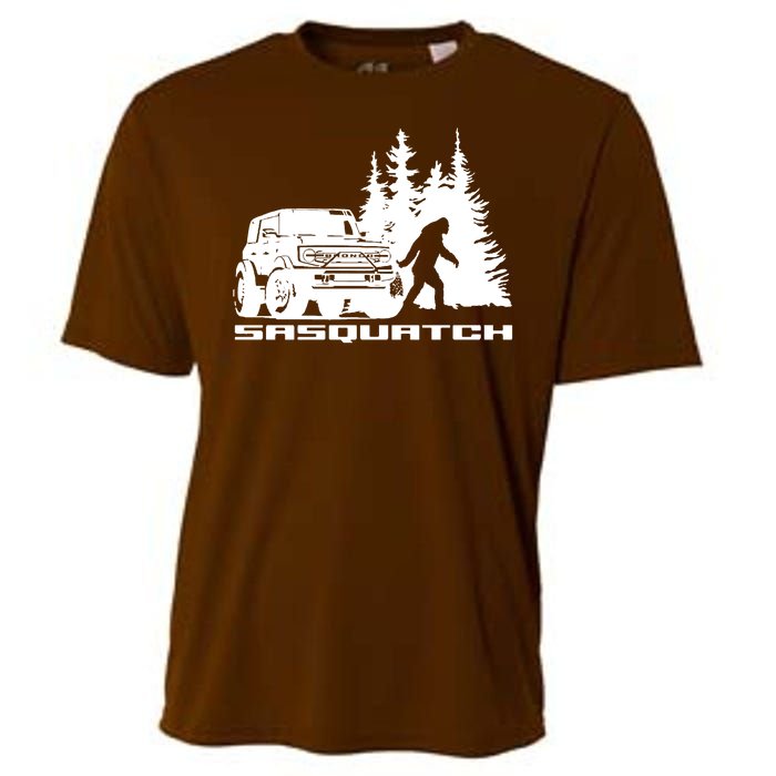 Bronco Sasquatch Truck Cooling Performance Crew T-Shirt