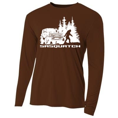 Bronco Sasquatch Truck Cooling Performance Long Sleeve Crew