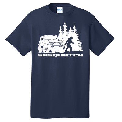 Bronco Sasquatch Truck Tall T-Shirt