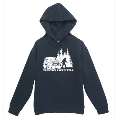 Bronco Sasquatch Truck Urban Pullover Hoodie