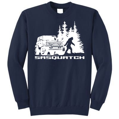 Bronco Sasquatch Truck Tall Sweatshirt