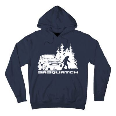 Bronco Sasquatch Truck Tall Hoodie