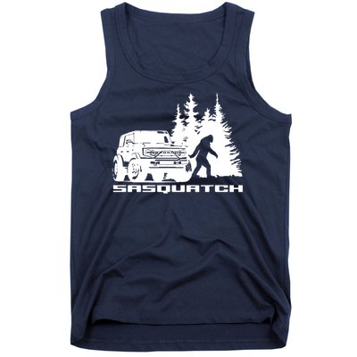 Bronco Sasquatch Truck Tank Top