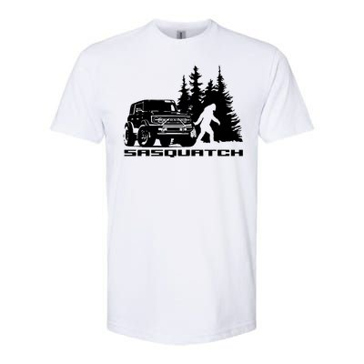 Bronco Sasquatch Truck Softstyle® CVC T-Shirt