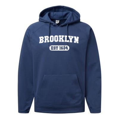 Brooklyn Est 1634 Performance Fleece Hoodie