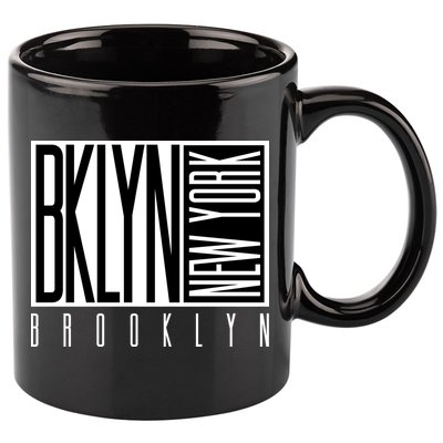 Brooklyn New York Vintage 11oz C Handle Ceramic Mug
