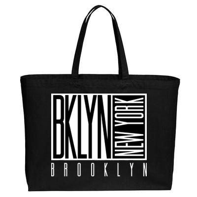 Brooklyn New York Vintage Cotton Canvas Jumbo Tote