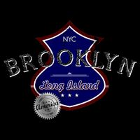 Brooklyn NYC Land of the Free Logo Drawstring Bag
