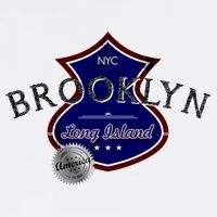 Brooklyn NYC Land of the Free Logo Cooling Performance Crew T-Shirt